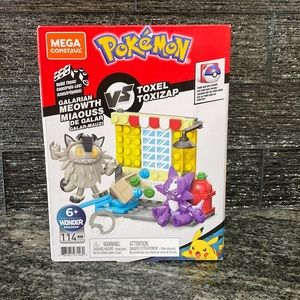 Mega Construx Pokémon garlarian meowth vs toxel